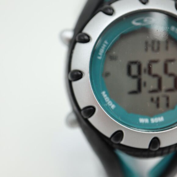 C9 Champion Sports Watch 32mm Blue Black Alarm Chronograph Timer w New Battery - Picture 8 of 12